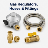 Gas Regulators, Hoses & Fittings