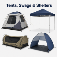 Tents, Swags & Shelters