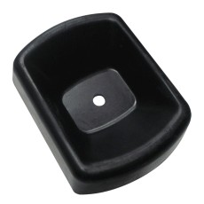 Rubber Jockey Wheel Receiver — genuine Coast RV product