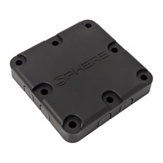 SPHERE Multiple Cable Entry Cover Plate. Black