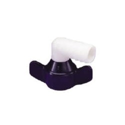 Shurflo 90D Elbow With 1/2" Barb Tail