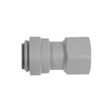 JG FEMALE PLASTIC CONNECTOR FOR 12MM x 3/8 FBSP SHALLOW THREAD