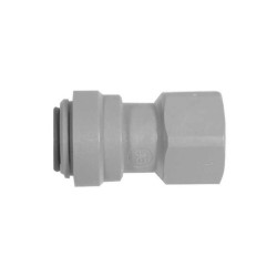JG FEMALE PLASTIC CONNECTOR FOR 12MM x 3/8 FBSP SHALLOW THREAD
