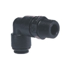 Jg 12MM Plastic Swivel Elbow Male 1/2" Bspt