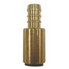 Jg 12MM 1/2" Tube To Hose Brass