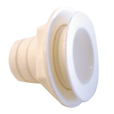 Plastic White 25MM Waste Outlet Straight