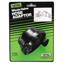 VALTERRA 3" STRAIGHT ADAPTER HOOKS x 3" HOSE