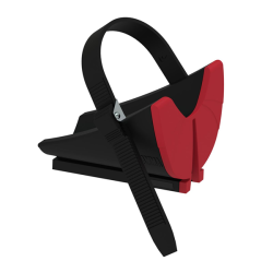 Fiamma Left Sliding Wedge Rail Premium (Black) - 98656M191
