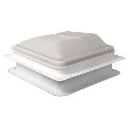 Coast RV 14x14 White Std Wind-Up Roof Vent