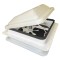 Coast RV 14x14 White Wind-Up Roof Vent With 12V FAN