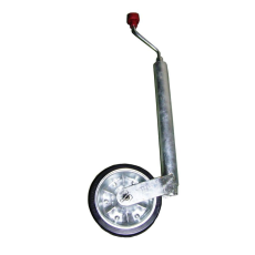 AL-KO 48mm Heavy Duty Telescopic Jockey Wheel – European 200mm Wheel (300kg)