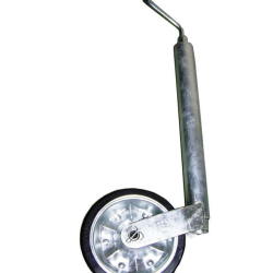 AL-KO 48mm Heavy Duty Telescopic Jockey Wheel – European 200mm Wheel (300kg)