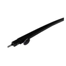 AUSSIE TRAVELLER CURVED ROOF RAFTER MINI BLACK INC BRACKET-CRR-2 — genuine Aussie Traveller part