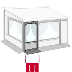 FIAMMA Privacy Room - U. Attachment - Front Panel 150 (F45/F65/F70/F80) — genuine Fiamma part