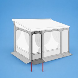 FIAMMA Privacy Room - U. Attachment - Front Panel 150 (F45/F65/F70/F80) — genuine Fiamma part