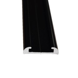 TRULINE FLAT ALUMINIUM BLACK 22mm x 4.8 M — genuine Coast RV part