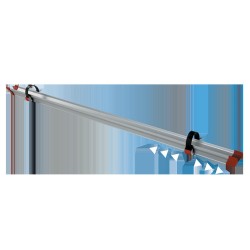 FIAMMA BIKE-RACK RAIL 128CM W/QUICK STRAP — genuine Fiamma part