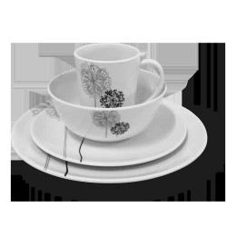 COAST 100% Melamine 16pcs Dinner Set - DANDELIONS — genuine Coast RV part