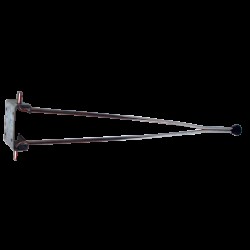 STANDARD V-TYPE TABLE LEG 705MM — genuine Coast RV product