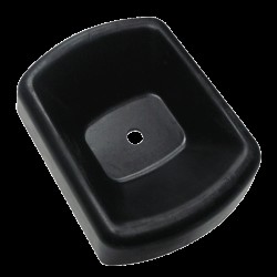 Rubber Jockey Wheel Receiver — genuine Coast RV product