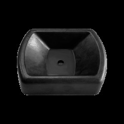 COAST RV 150mm Rubber Jockey Wheel Receiver — genuine Coast RV product