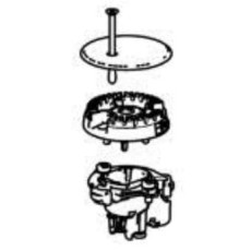Thetford K1500 Auxiliary Burner & Cap Assembly