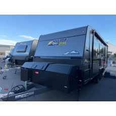 Hilltop Feathertop 19’6” twin-axle caravan with Cafe seating