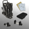Quick Fit XF2 Folding Bike Rack – 60kg Capacity for Caravans & RVs