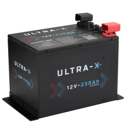 KickAss Smart 12V 230Ah Ultra-X Lithium Compact Deep Cycle Battery (LiFePO4)