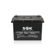 SOK 100Ah LiFePO4 Lithium Battery (Non-Heated)