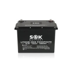 SOK 100Ah LiFePO4 Lithium Battery (Non-Heated)