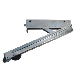 ALKO 500MM Corner Steady W/wheel-plated Hex Drive