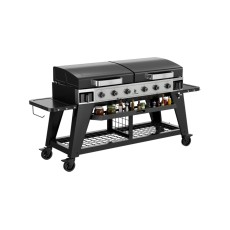 Beefmaster 6 Burner Gas Griddle BBQ