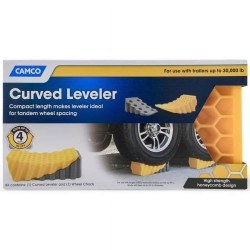 CAMCO CURVED LEVELER & WHEEL CHOCK