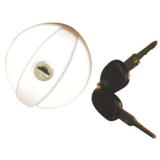 Cap & Keys Only For White Lockable Water Filler