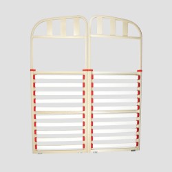 Caravan Bed Frame Aluminum Double Split Head — genuine Coast RV part