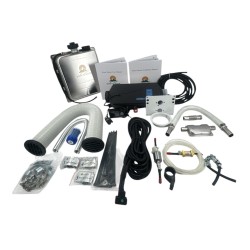 Born to Roam 5kW Bluetooth diesel heater full kit with 9.5L stainless steel fuel tank