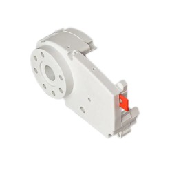 FIAMMA F45 Ti L/H CASE PLATE WHITE — genuine Fiamma part