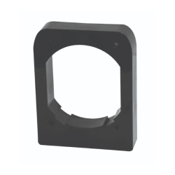 Mounting Flange 20MM In Black.mf20c/ B