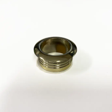 PUSH CATCH ROSETTE ONLY GOLD 19mm