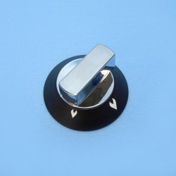 Thetford Spinflo Chrome Grill / Hob Control Knob
