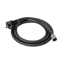 COAST RV Camper Shower - Long Black 2.5m Hose & Tap Attachment