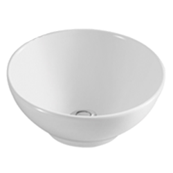 CERAMIC Bathroom Round Basin (320x320x145mm) - GLOSS WHITE