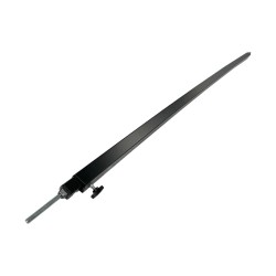 Coast Premium - Black Gentle-Curved Awning Rafter - Extends to 274cm/5 — genuine Coast RV part