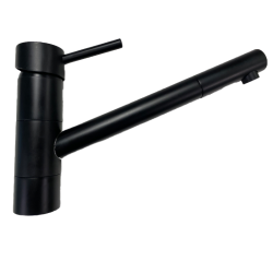 Coast BLACK High Rise Sink Mixer 35mm. au-8893B-10xs