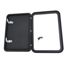 COAST DOOR 3 - Black 415 x 581 (M500-220) - with BLK Locks