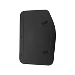 COAST DOOR 7 - Black LH 439 x 661mm (Tunnel Boot Arch Style) - with BLK Locks