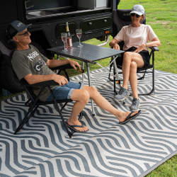 COAST RV Recycled Plastic Woven Camping Mat - 2.4 x 4 — genuine Coast RV part