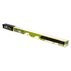 COAST RV Slimline 12V LED Awning Light - Black 500mm x 23mm