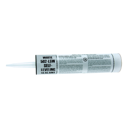 DICOR WHITE LAP SEALANT FOR RUBBER ROOFS - SELF-LEVELLING 11oz/311g CARTRIDGE